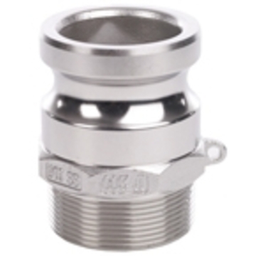 Cam & Groove ERITITE adapter type F stainless steel